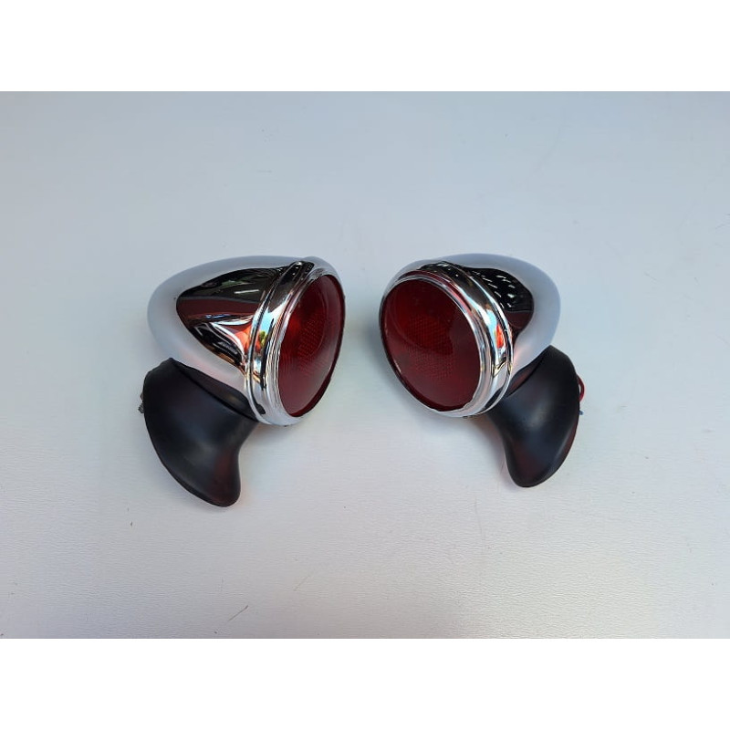 Lanterna Pisca Paralama Teto Pick Up Caminhão Antigo Cromado