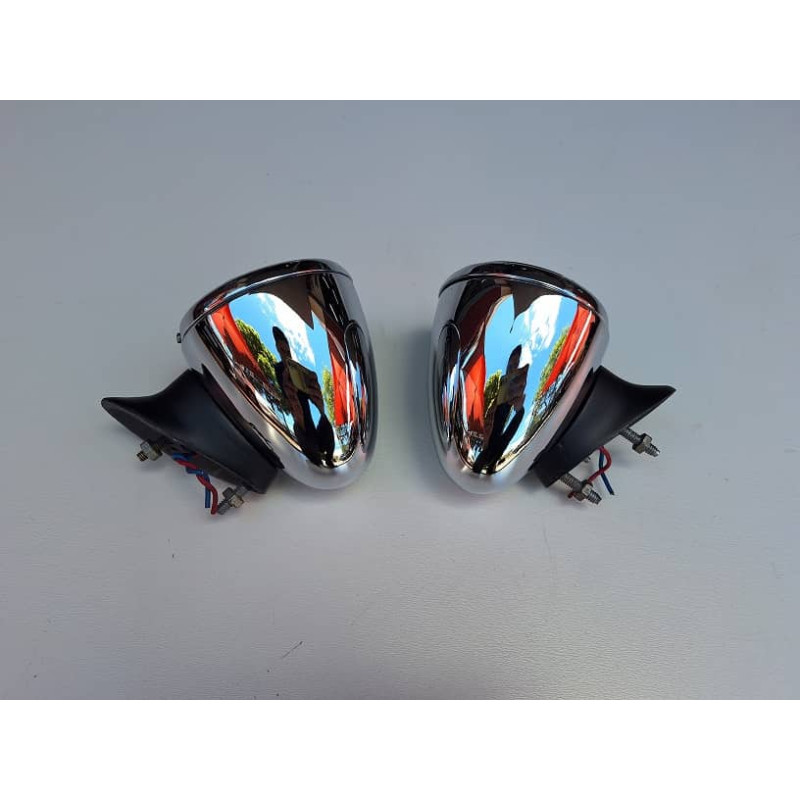 Lanterna Pisca Paralama Teto Pick Up Caminhão Antigo Cromado