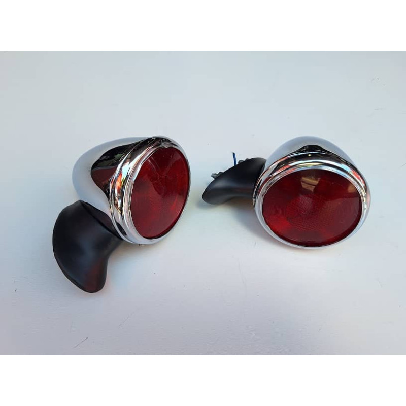 Lanterna Pisca Paralama Teto Pick Up Caminhão Antigo Cromado