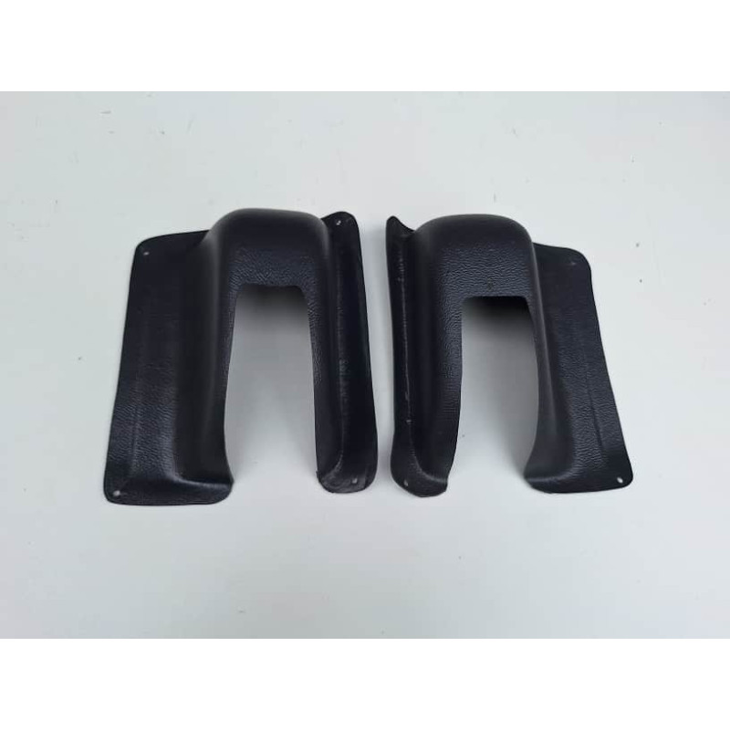 Capa Dobradiça Tampa Traseira Mala Brasilia Preta - Par