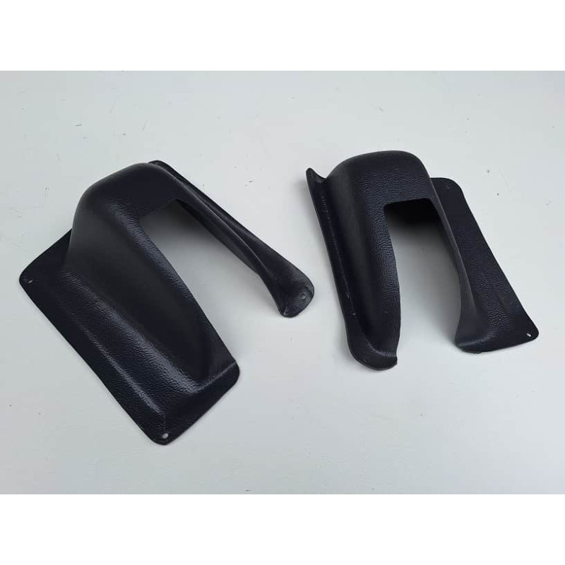 Capa Dobradiça Tampa Traseira Mala Brasilia Preta - Par