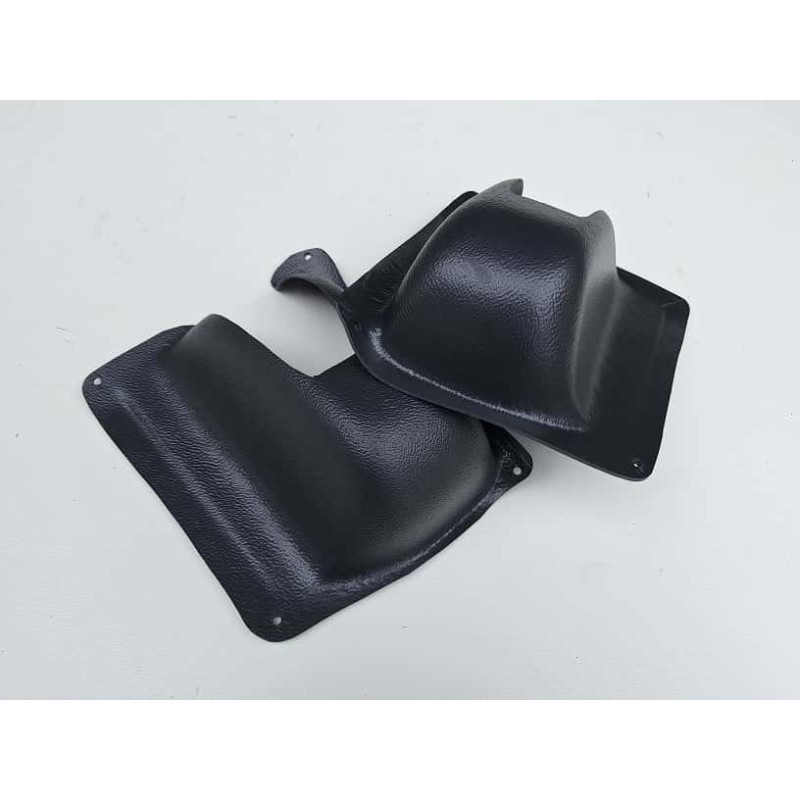 Capa Dobradiça Tampa Traseira Mala Brasilia Preta - Par