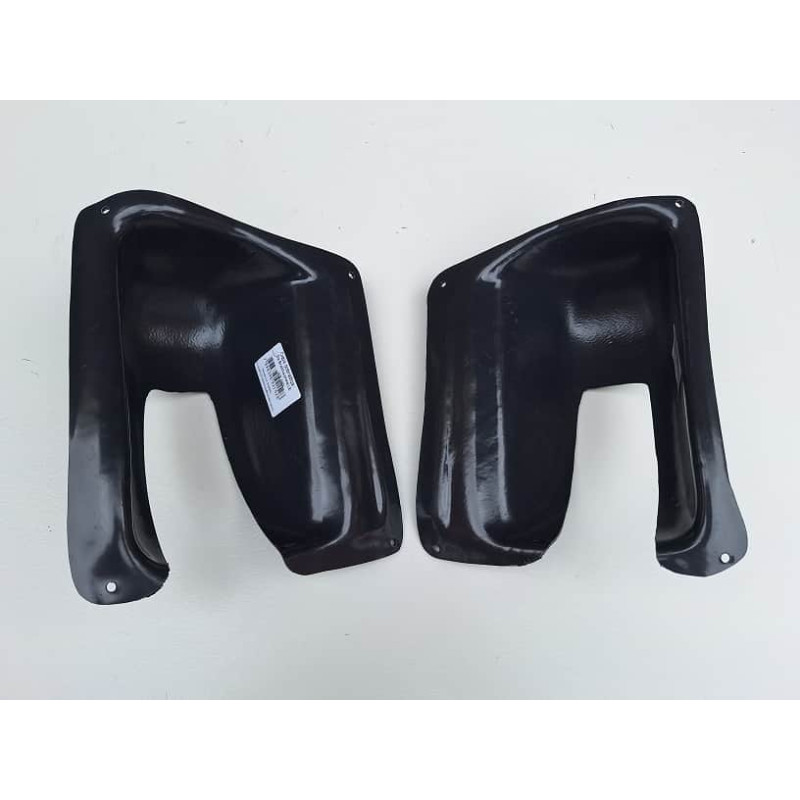 Capa Dobradiça Tampa Traseira Mala Brasilia Preta - Par