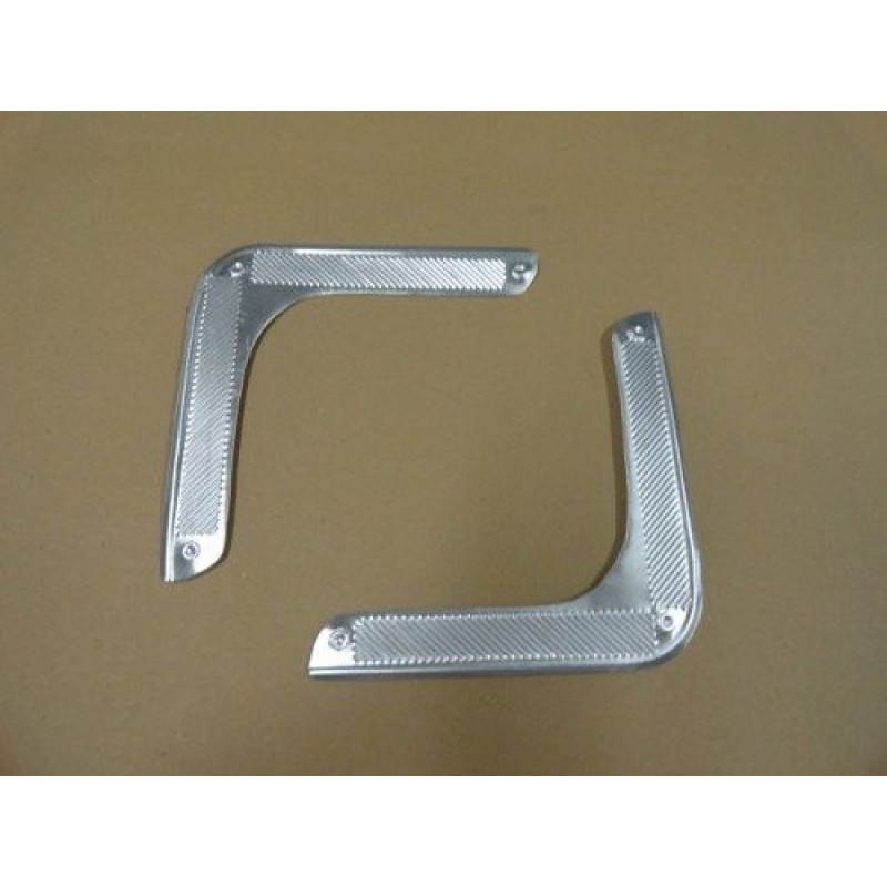 Acessório Protetor Canto Interno Aluminio Fusca - Par