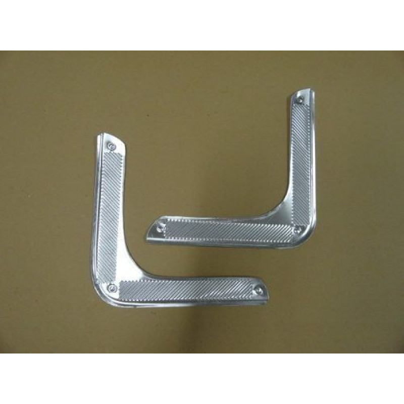 Acessório Protetor Canto Interno Aluminio Fusca - Par