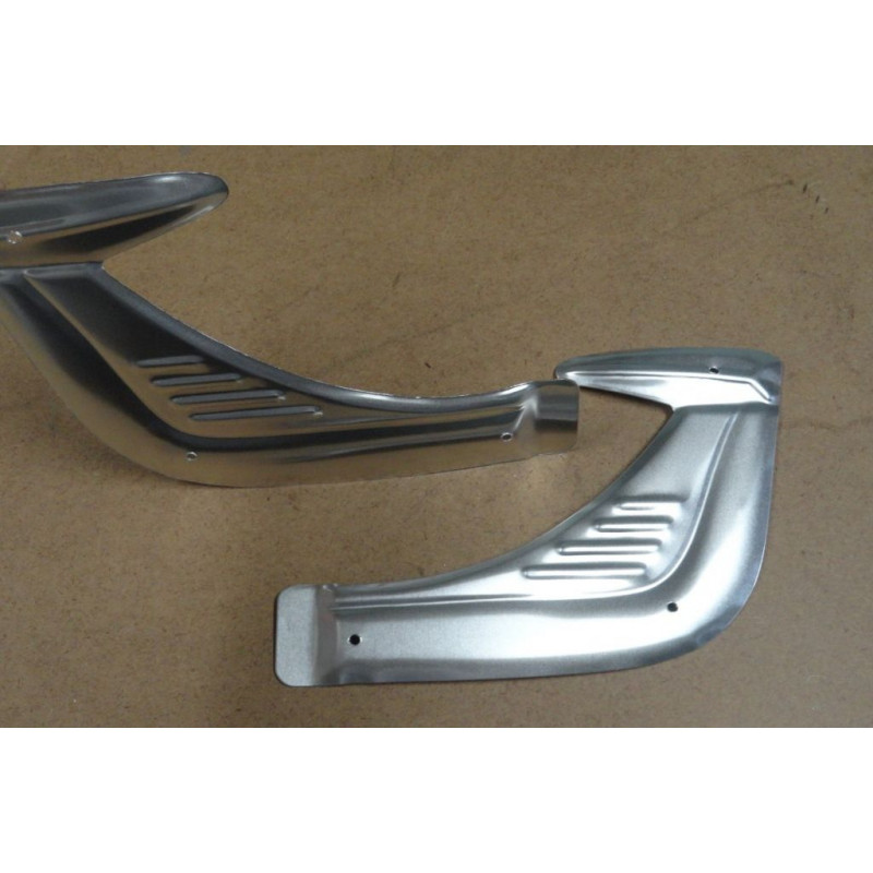 Acessório protetor Paralama Dianteiro Polaina  Alumínio Fusca - Par