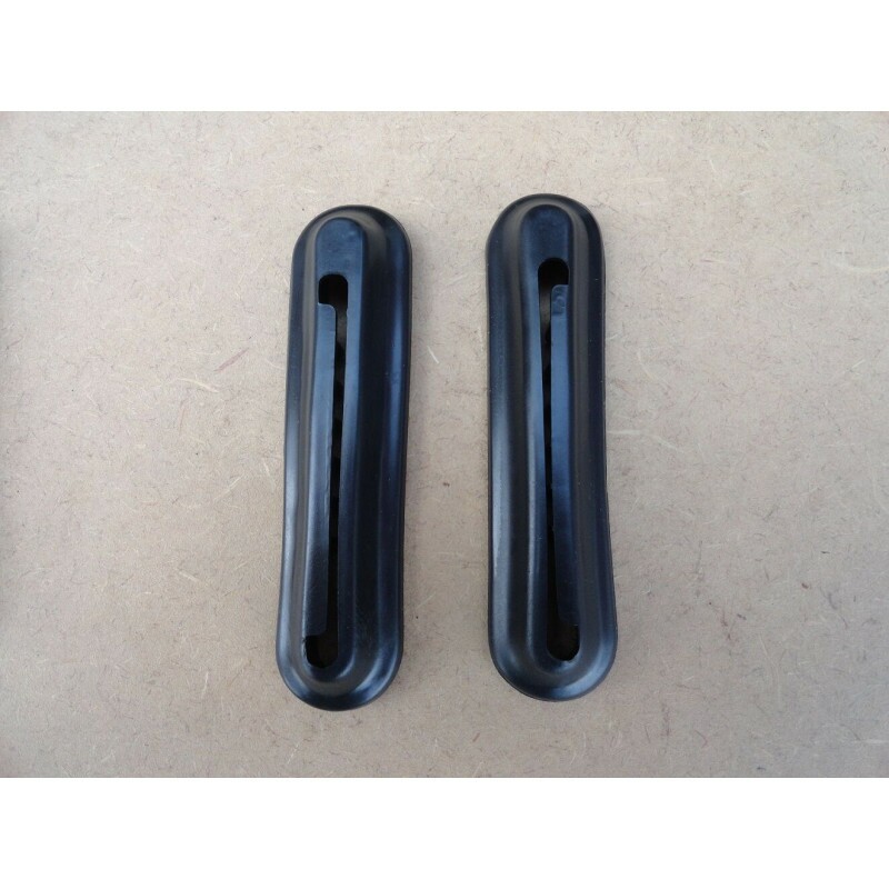 Acabamento Retangular Suporte do Parachoque Fusca 1979 a 1996 - Jogo