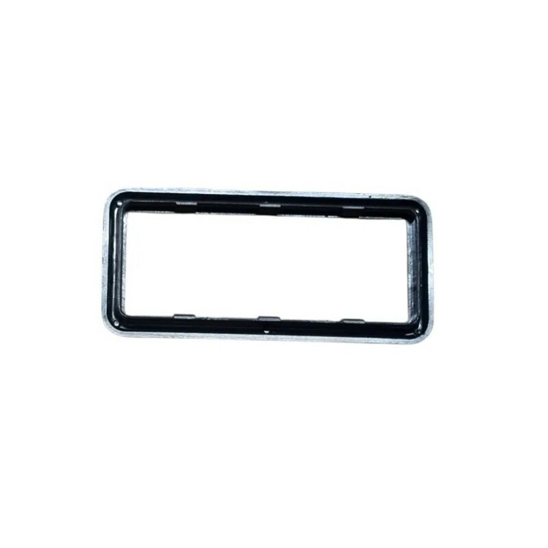  Moldura Maçaneta Interna Opala Caravan 85 em diante Preta 12,5cm - Unitário