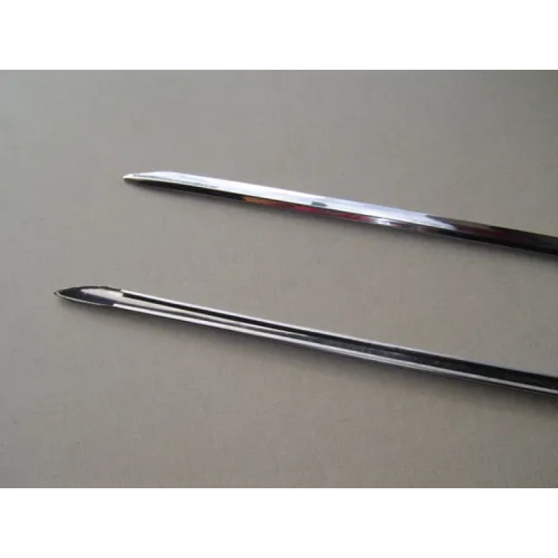 Friso Do Estribo Veraneio Até 1988 Novo Inox Valor Par