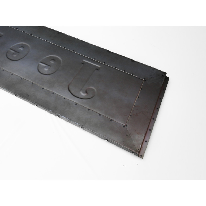 Tampa Traseira Caçamba F-75 Logo Jeep