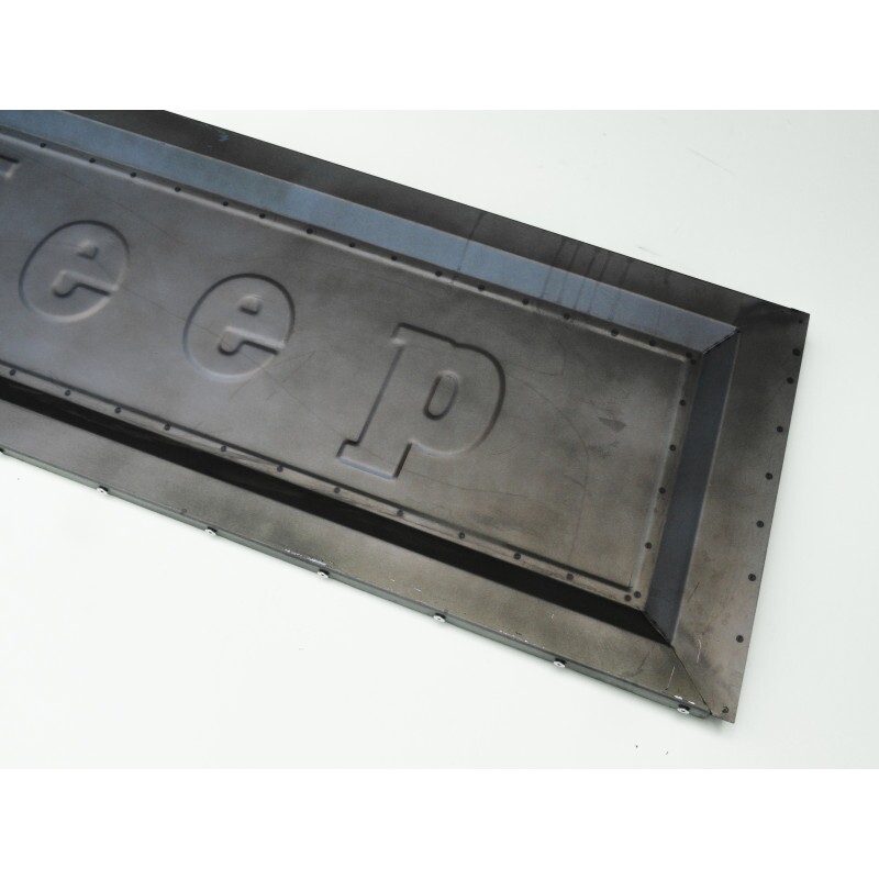 Tampa Traseira Caçamba F-75 Logo Jeep