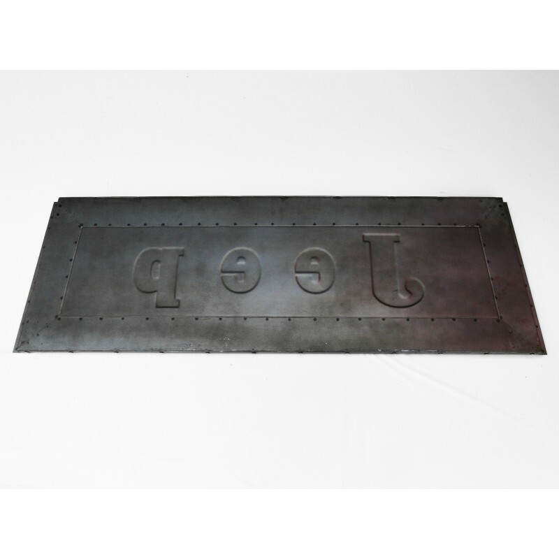 Tampa Traseira Caçamba F-75 Logo Jeep