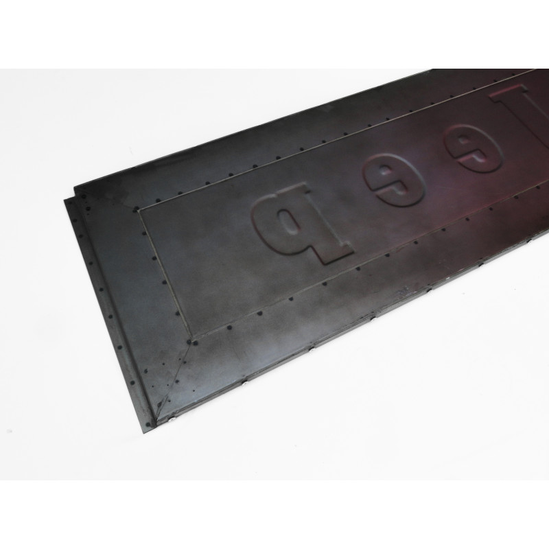 Tampa Traseira Caçamba F-75 Logo Jeep