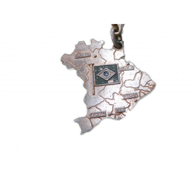Chaveiro Antigo Coleção Posto Arapongas em Metal