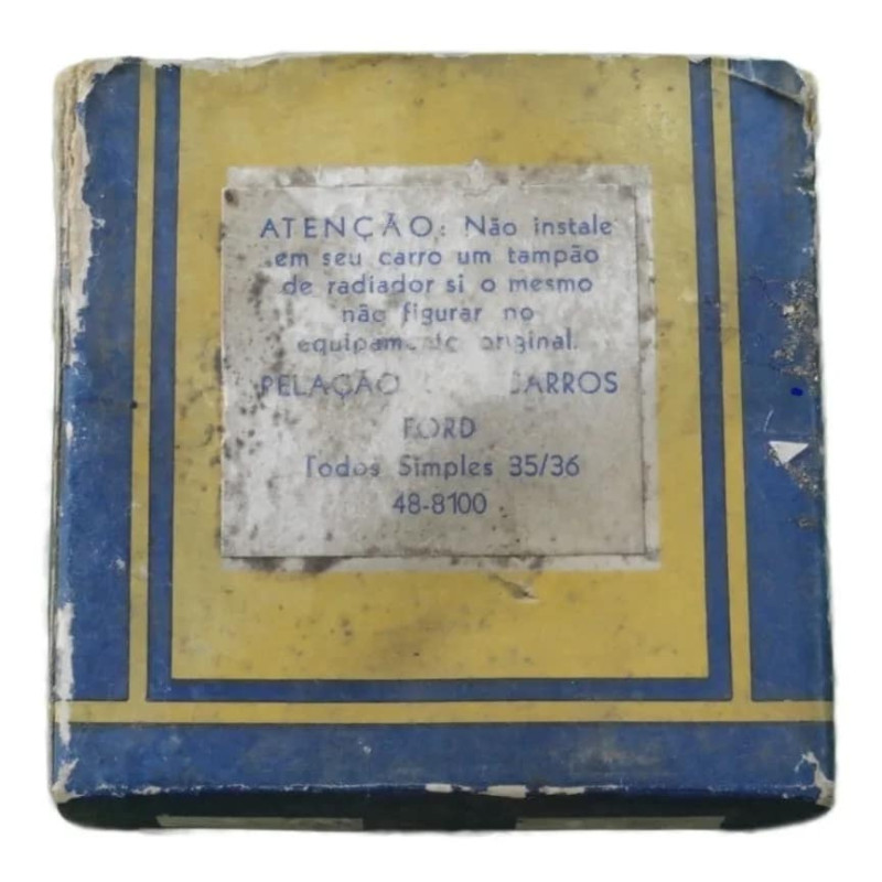 Tampa Do Radiador Ford 1935 E 1936 De Todos Modelos Flathead