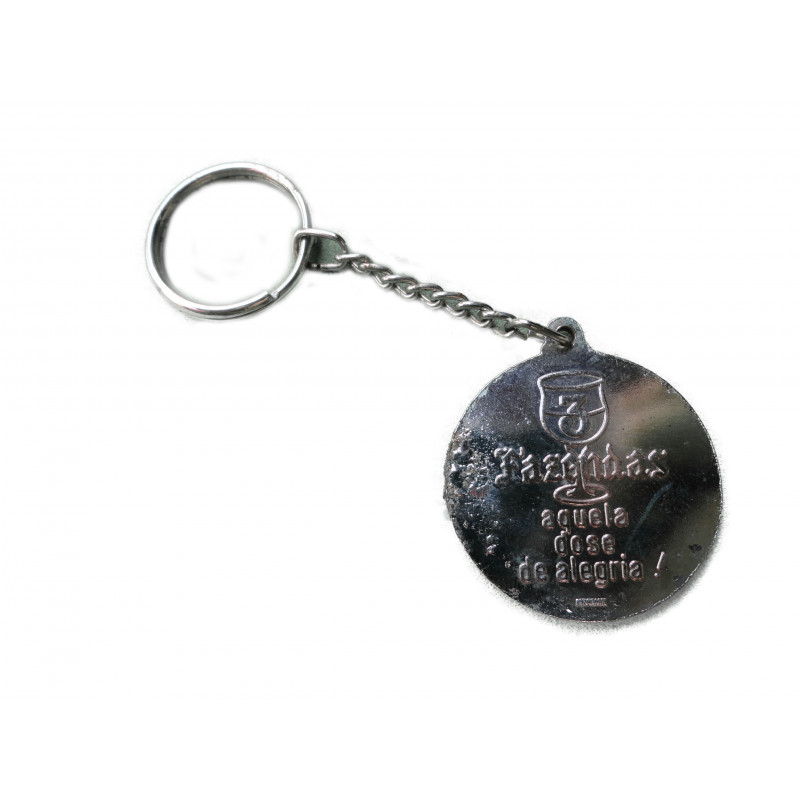 Chaveiro Antigo Coleção Caninha 3 Fazendas Com Detalhes em Metal