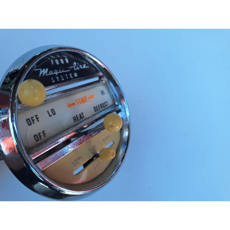 Controle Do Ar Ventilação Thunderbird 1958 À 60 Original