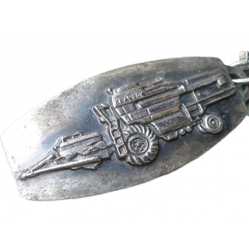 Chaveiro Antigo Coleção Sperry New Holland Colheitadeira em Metal