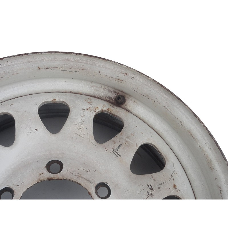 Roda Ferro Mitsubishi L200 1992 1993 Aro 16 Tala 6 Original Usada - Unitário