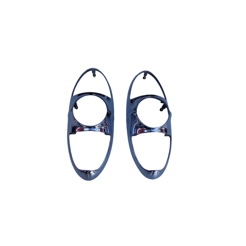 Aro Moldura Friso Lanterna Traseira Bel Air 1953 Usada - Par