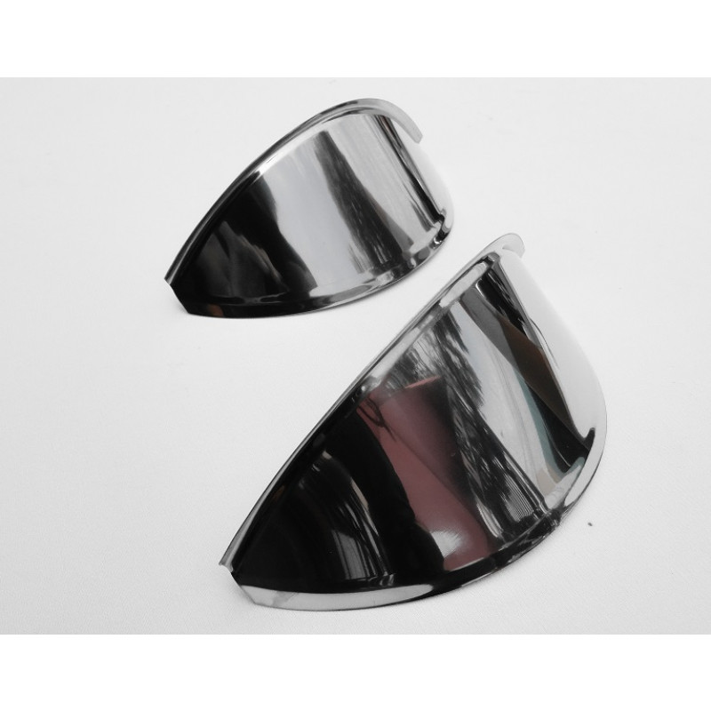 Aba Pestana Farol Olho de Boi Fusca até 72 em Inox - Par