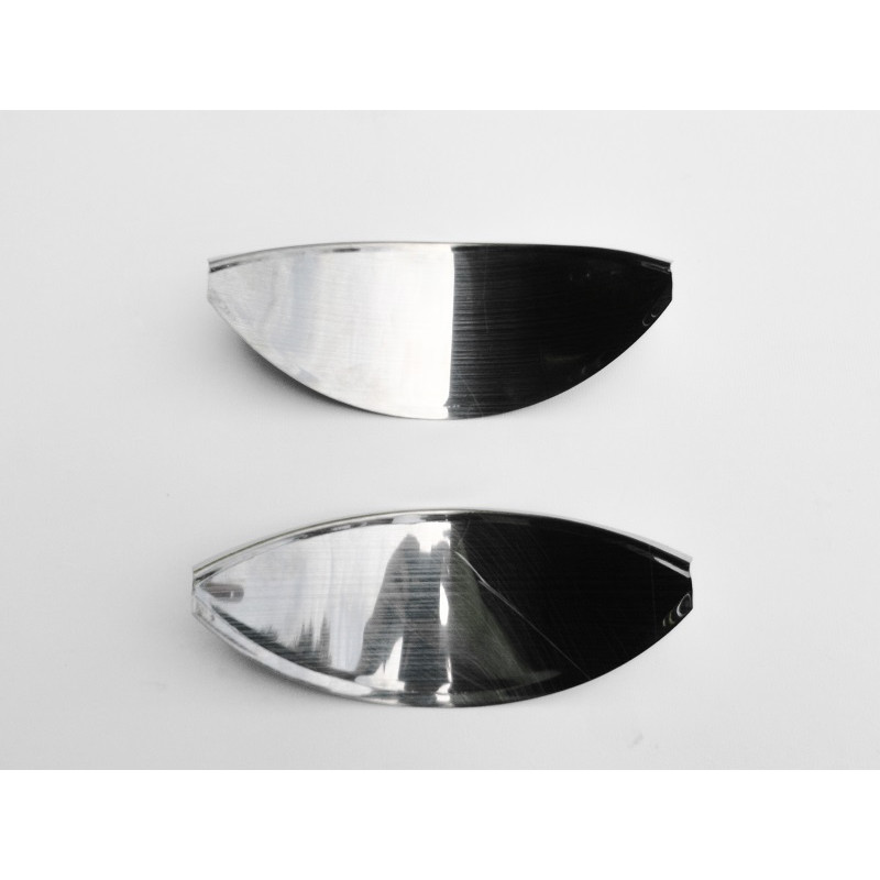 Aba Pestana Farol Olho de Boi Fusca até 72 em Inox - Par