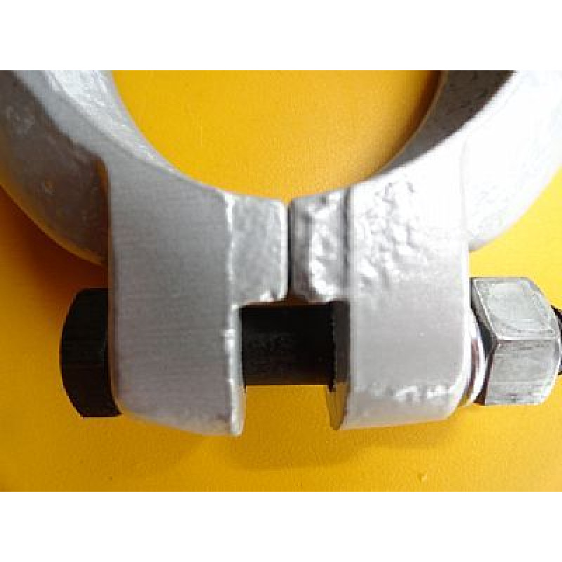 Abraçadeira Escapamento 28 à 31 Cinza