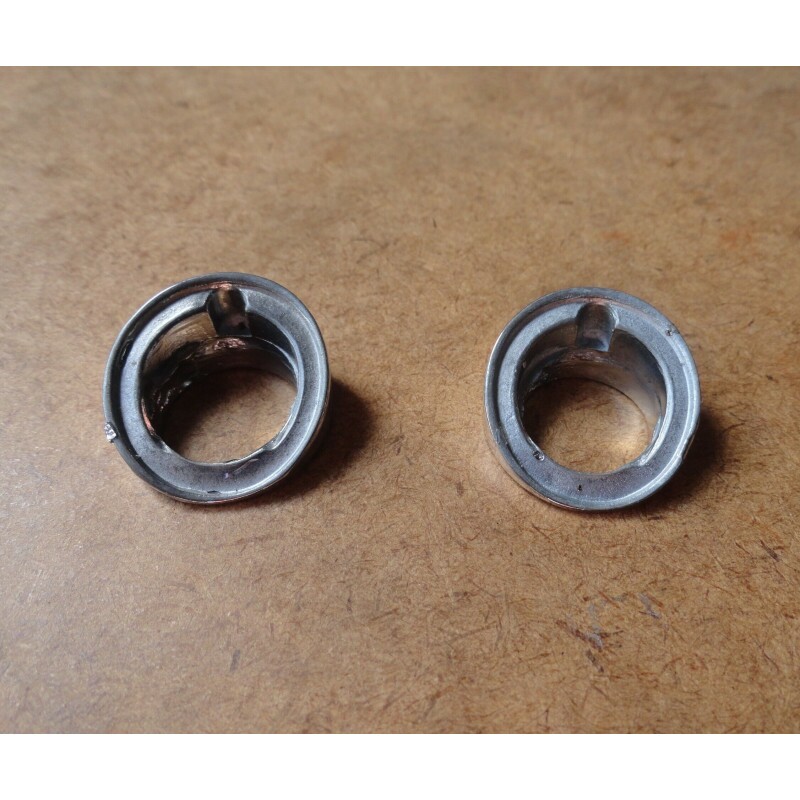 Acabamento Moldura Palheta Limpador Vidro Parabrisa Rural e F-75 Cromado - Par