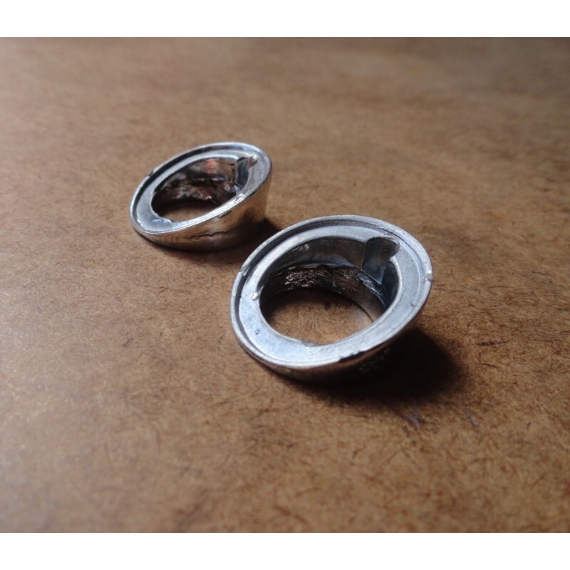 Acabamento Moldura Palheta Limpador Vidro Parabrisa Rural e F-75 Cromado - Par