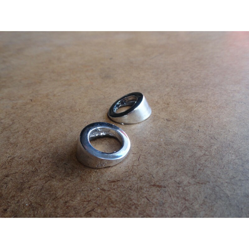 Acabamento Moldura Palheta Limpador Vidro Parabrisa Rural e F-75 Cromado - Par