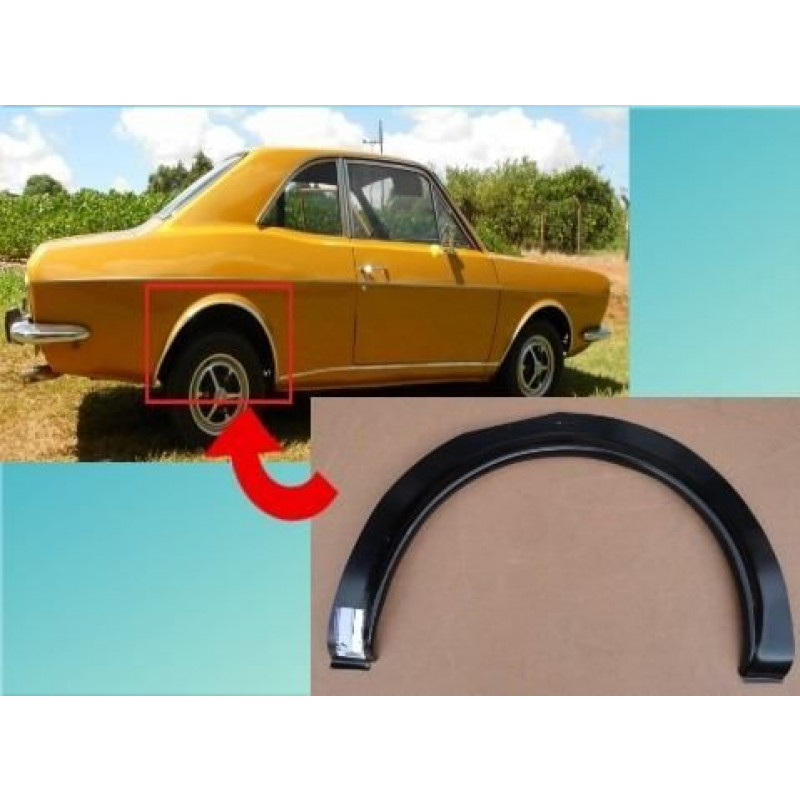 Acabamento Borda do Paralama Traseiro Direito Corcel l