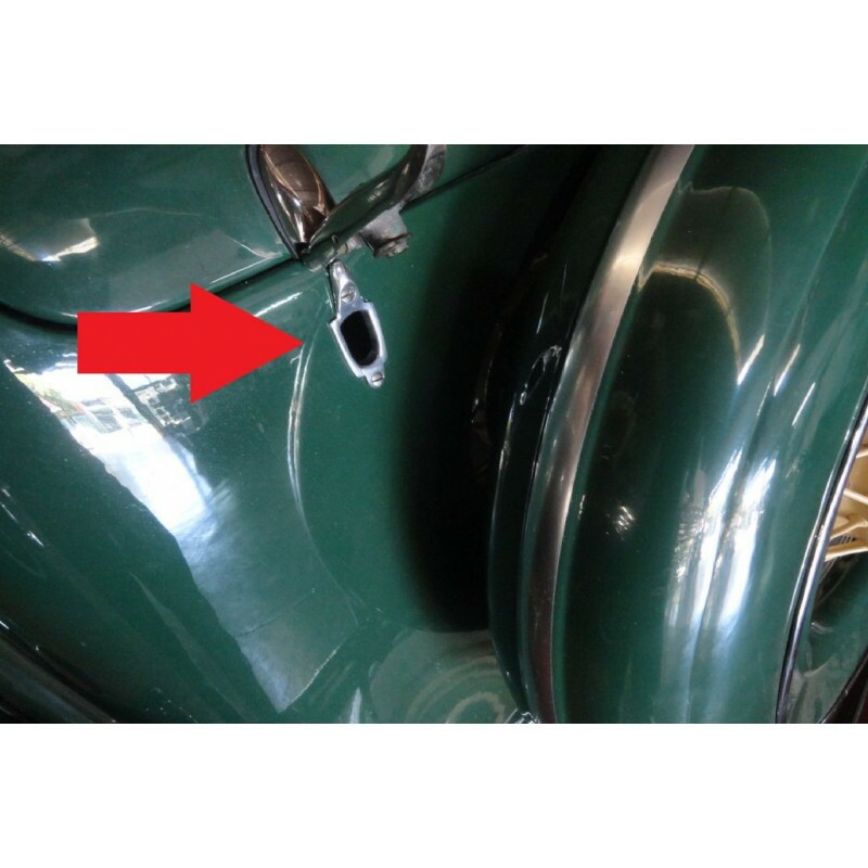 Acabamento da Fechadura Porta Malas Ford Sedan 1935 - Par