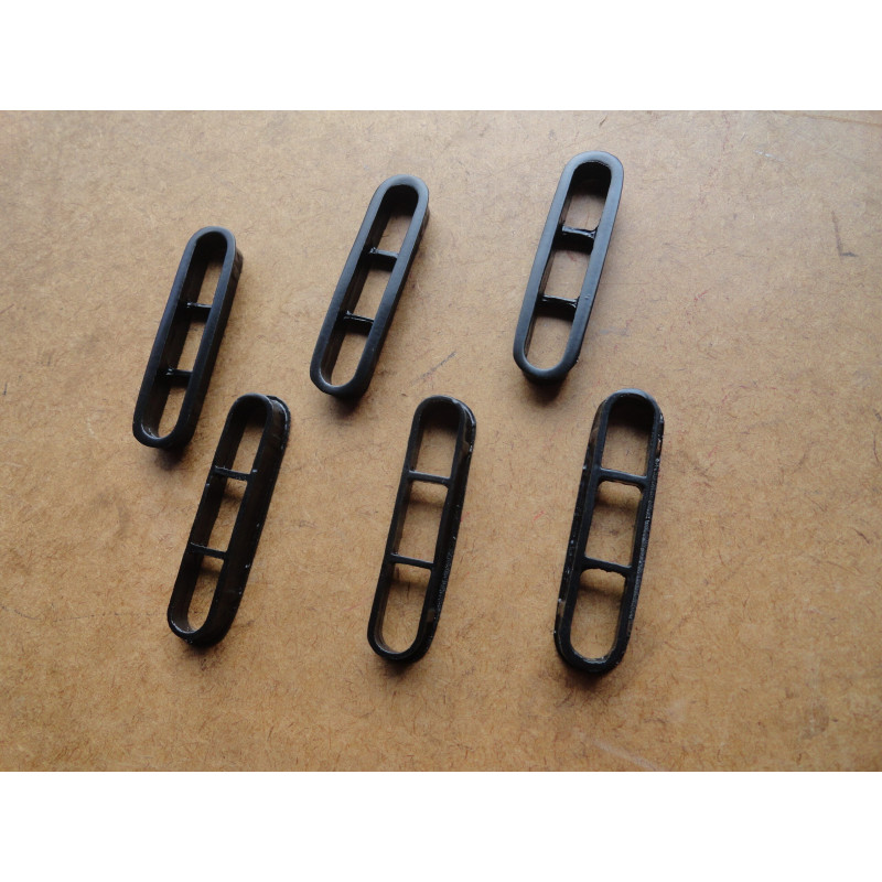 Difusor de Ar Interno Preto Entrada Saida Acabamento Fusca Brasilia Variant TL – Jogo metal