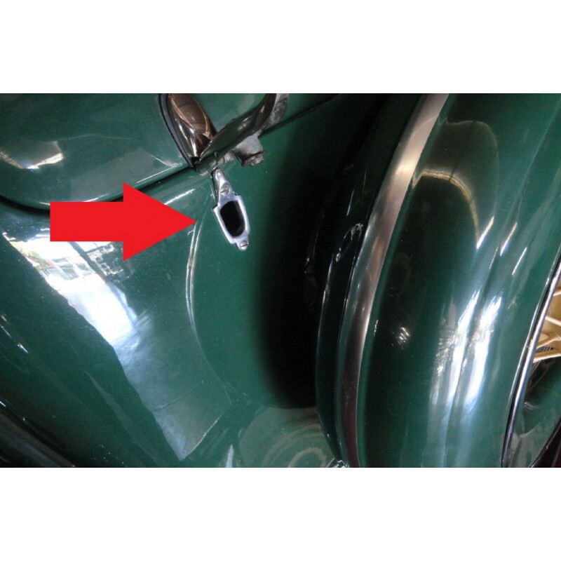 Acabamento da Fechadura Porta Malas Ford Sedan 1935 - Unitário