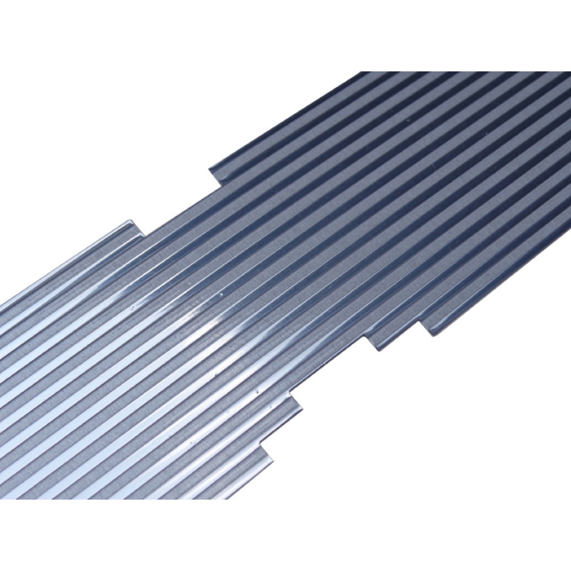 Friso Acabamento Lateral Chevrolet Bel Air 1958 4 Portas Novo Inox - Jogo