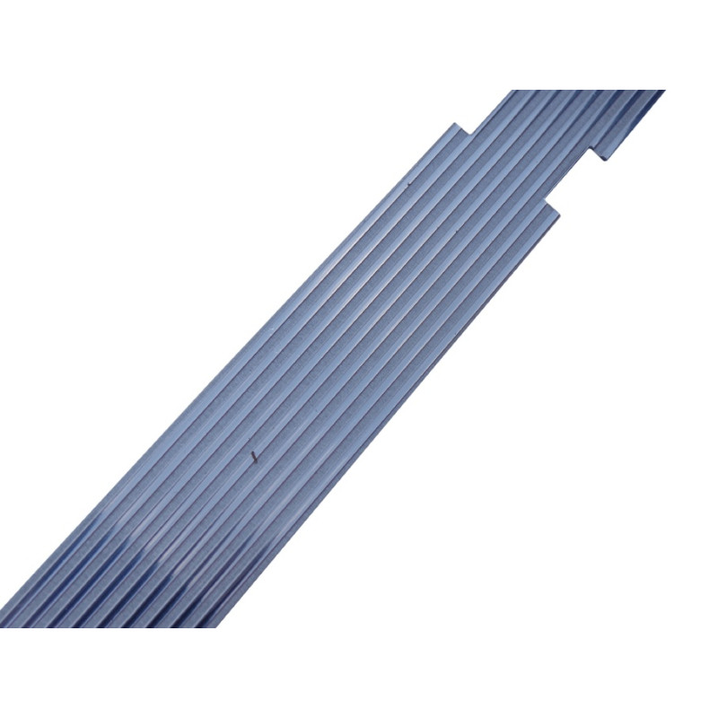 Friso Acabamento Lateral Chevrolet Bel Air 1958 4 Portas Novo Inox - Jogo