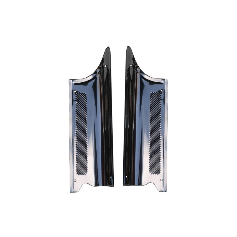 Acessório Protetor do Pé de Coluna Fusca em Inox - Par