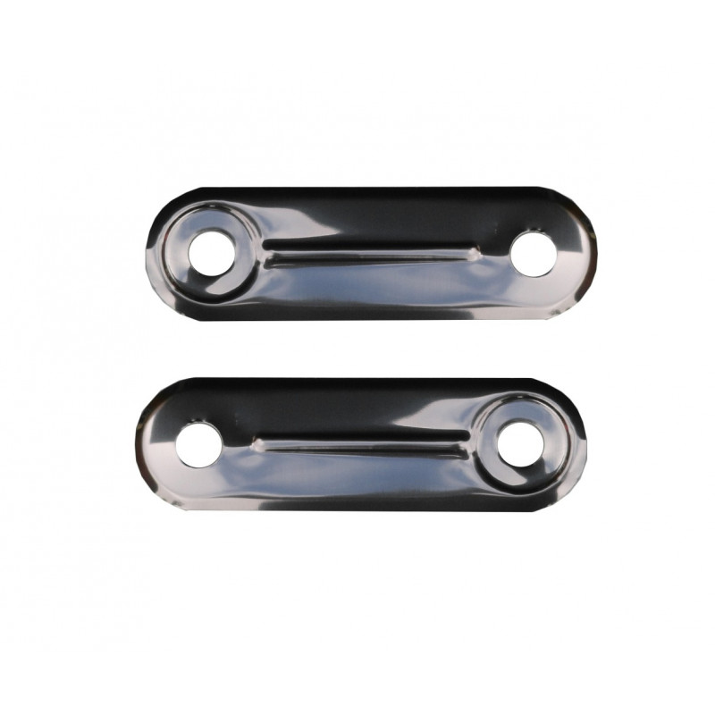 Acessório Protetor Moldura Maçaneta Fusca 1971 em Diante Inox - Par