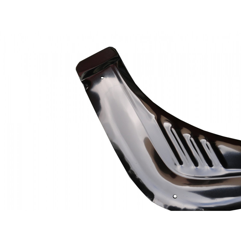 Acessório Protetor Paralama Dianteiro Polaina Fusca Inox - Par