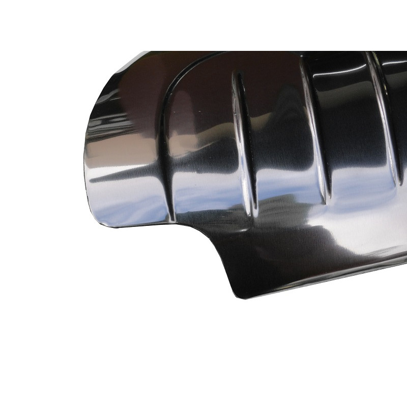 Acessório Protetor Paralama Traseiro Polaina Fusca Inox - Par