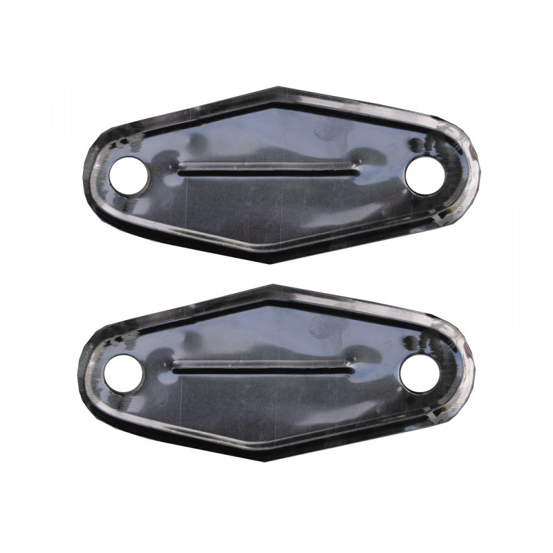Acessório Protetor Moldura Maçaneta Fusca até 1970 Inox - Par