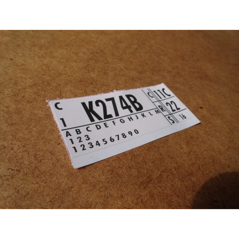 Adesivo Do Motor V8 302 K274B Maverick Mustang Landau F-100