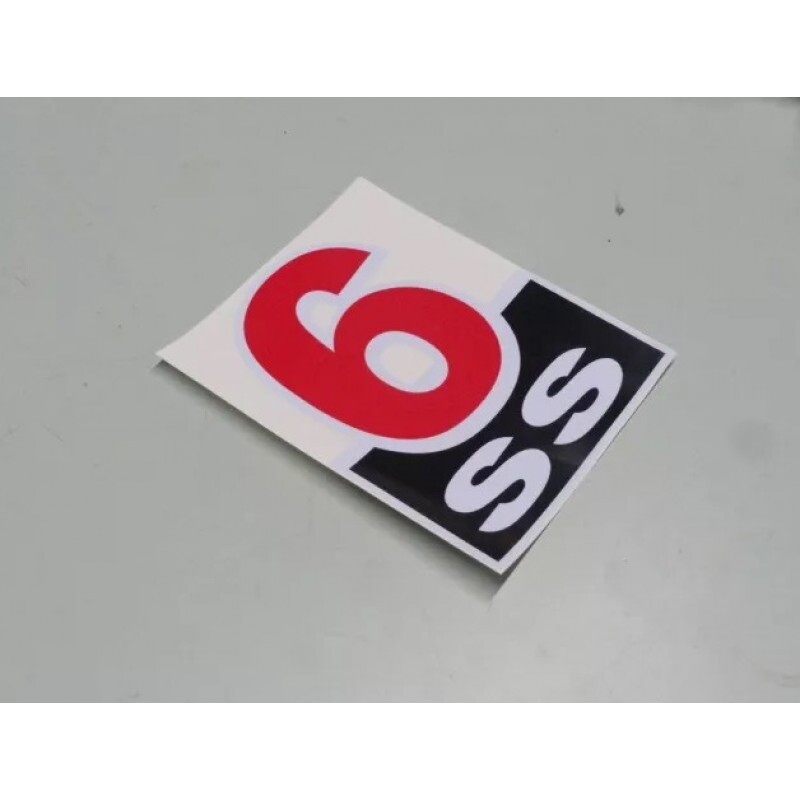 Adesivo SS6 do Paralama Opala SS 6cc