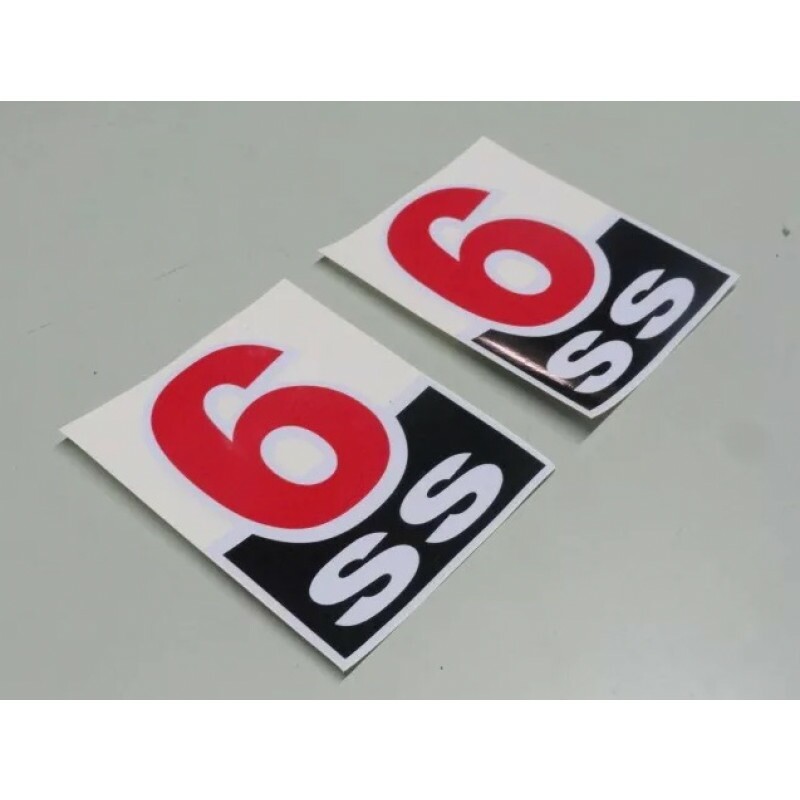 Adesivo SS6 do Paralama Opala SS 6cc