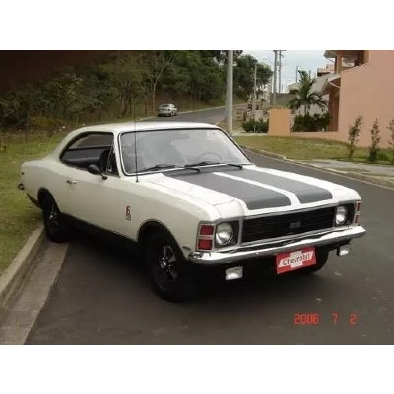 Adesivo SS6 do Paralama Opala SS 6cc