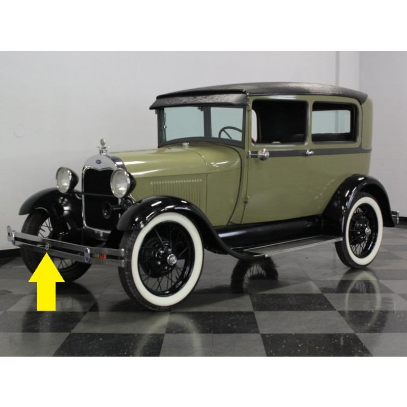 Anti Vibrador Central Parachoque Dianteiro Ford A 1928 a 1931 Inox 5cm