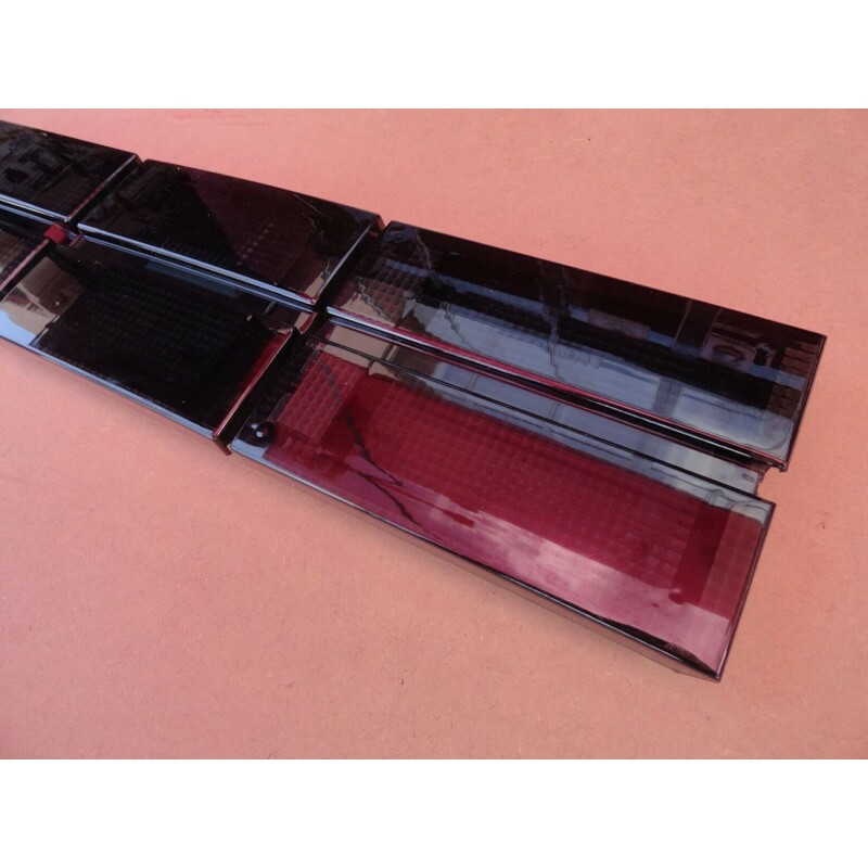 Aplique Central Lanterna Traseira Fumê Portinhola Tanque Opala 1988 a 1992