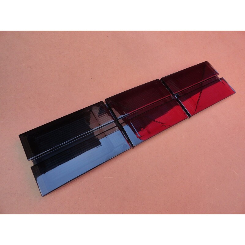 Aplique Central Lanterna Traseira Fumê Portinhola Tanque Opala 1988 a 1992