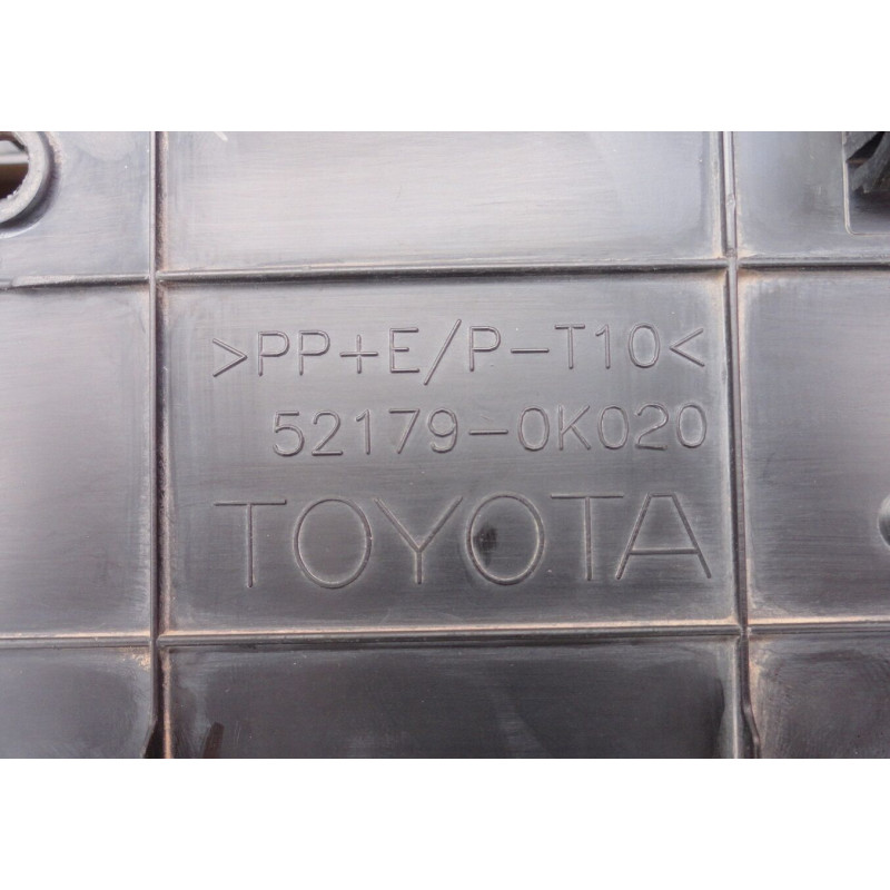 Aplique de Placa Centro Parachoque Traseiro Hilux 06 à 15