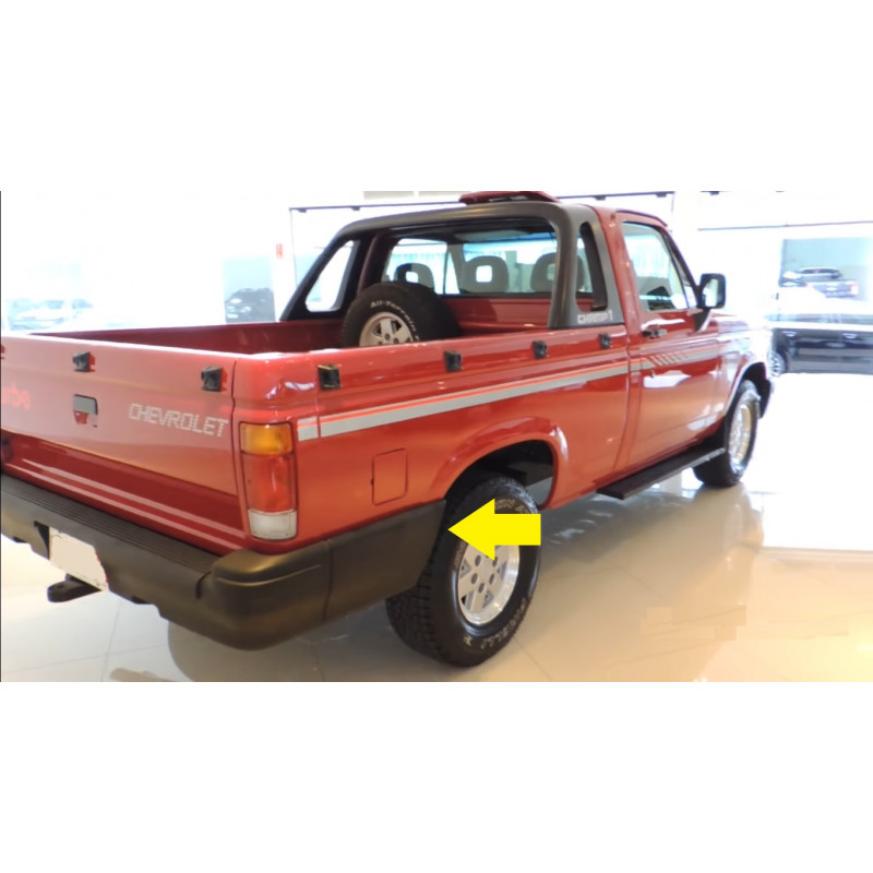 Aplique Ponteira Lateral Traseiro Direito D-20 El Camino Champ-1 Par